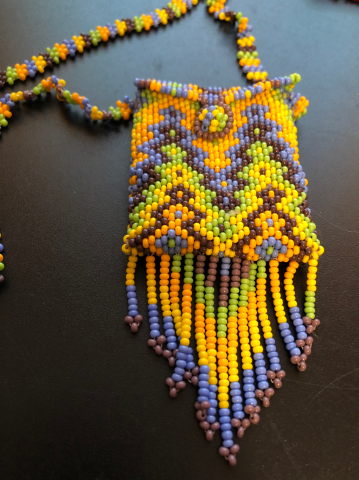 Beaded Medicine Bag