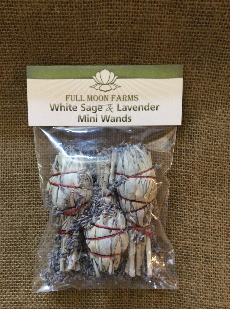 Mini White Sage and Lavender Three Pack