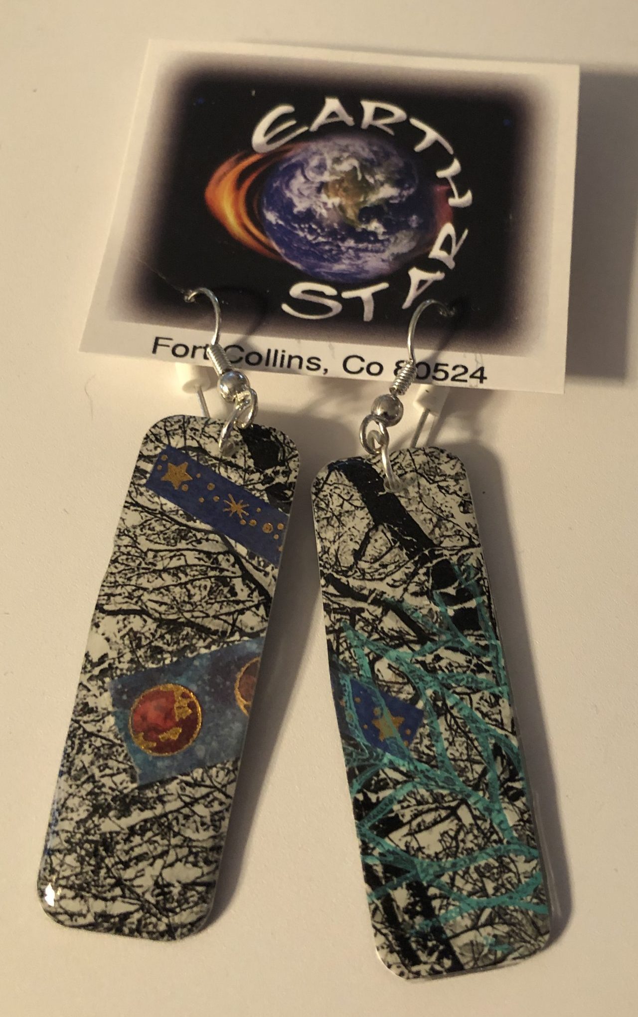 Cosmic Earth Earrings