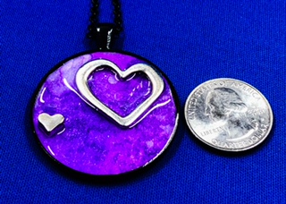 Pendant with Sterling Silver Heart