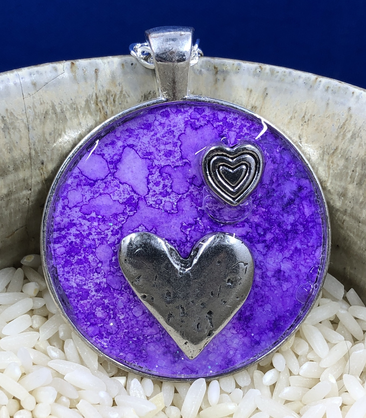 Double Heart Pendant