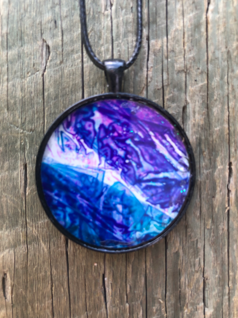 Ink Art Pendant