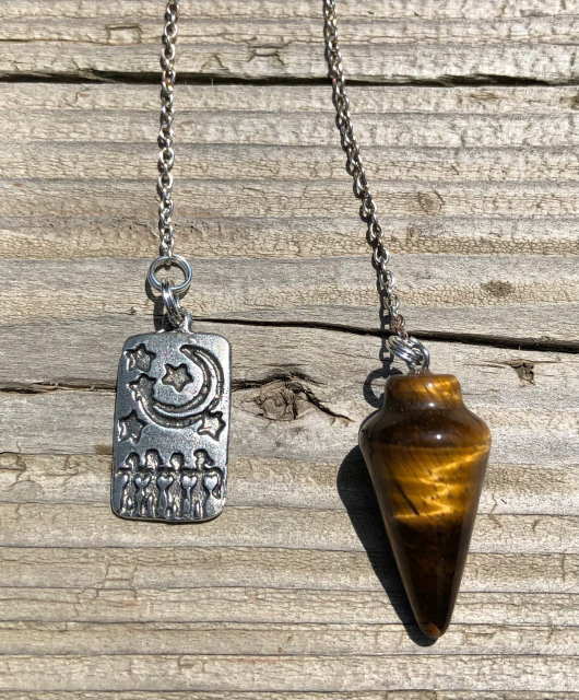 Tiger Eye Pendulum