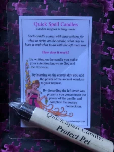 Protect Pet Candle